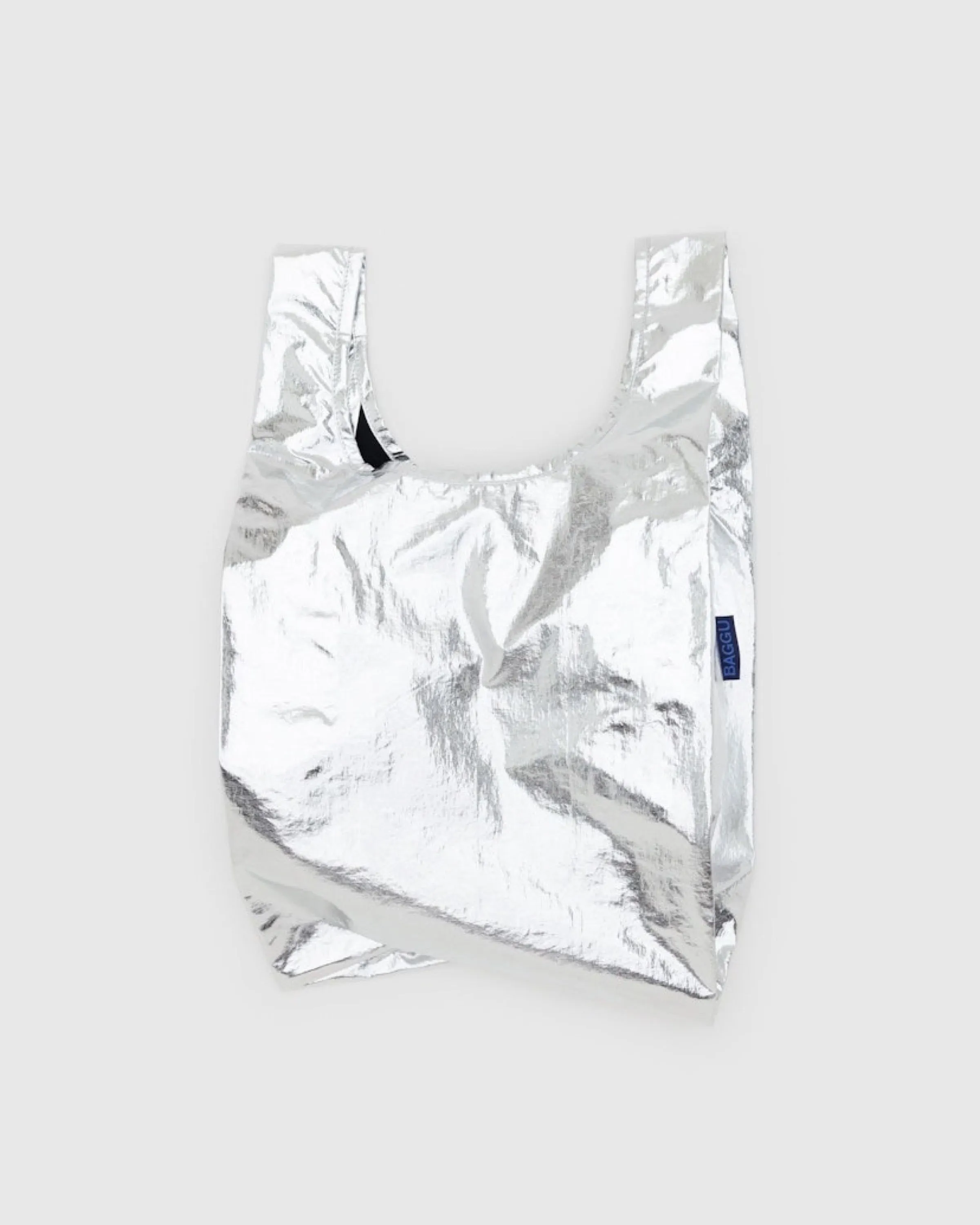 Baby Silver Metallic Baggu