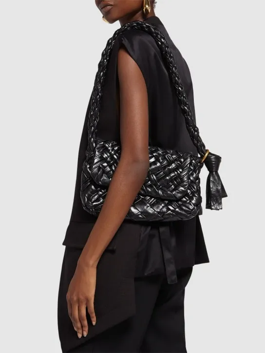 Bottega Veneta   Kalimero Città leather shoulder bag 