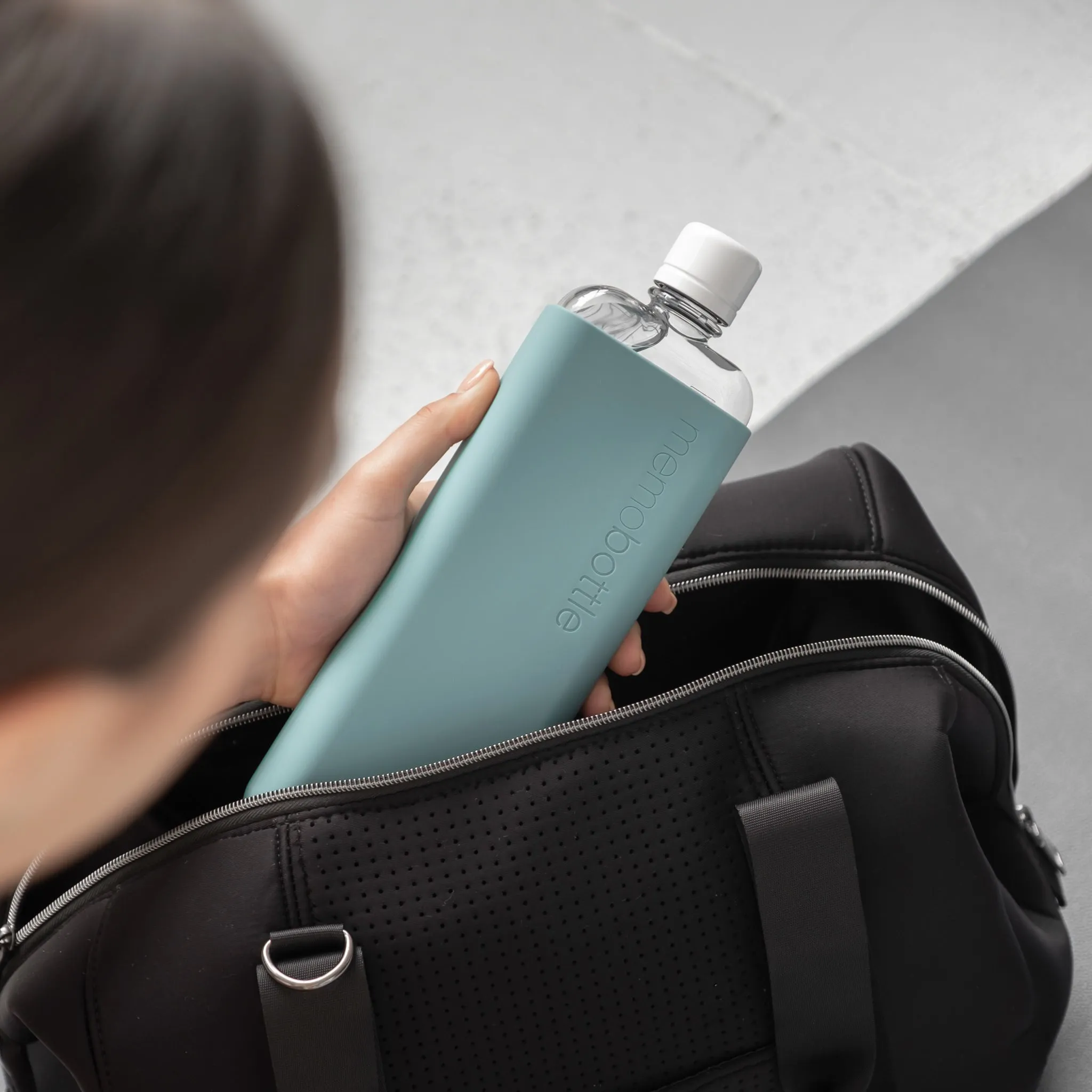 Gloss White Lid (Original memobottle)
